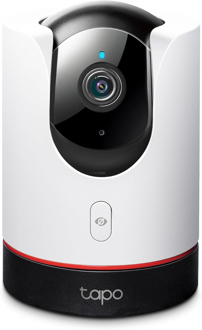 tapo TP-Link 2K QHD Pan/Tilt Wi-Fi Camera | Apple HomeKit | Physical Privacy Mode | Color Night Vision | Motion Tracking | 2-Way Audio | Local/Cloud Storage | Works w/Alexa&Google Home | ( C225) - Image 1